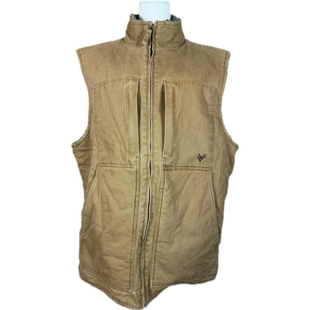Carhartt Men's Tan and Brown Vest